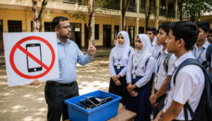 শিক্ষার্থীদের মোবাইল নিষিদ্ধ